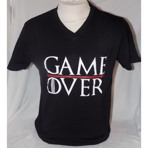 Unlisted Tops - Game Over Shirt Unisex - Game of Thrones Merchandise 2XL